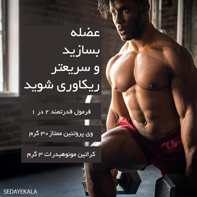 پروتئین وی نیتروتک ماسل تک (بنر و مشخصات)